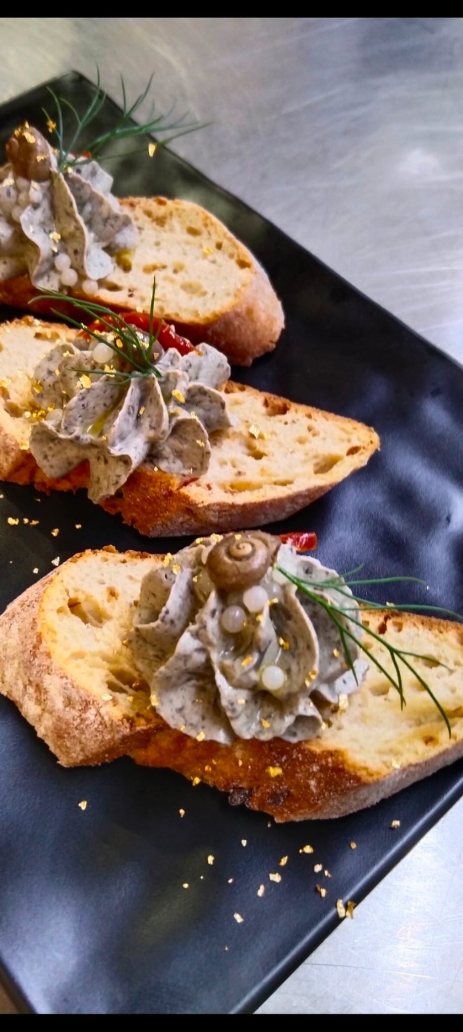 Catering ze šnečích produktů